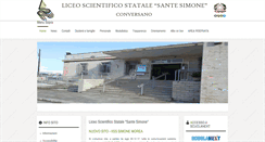 Desktop Screenshot of liceoscientificoconversano.it